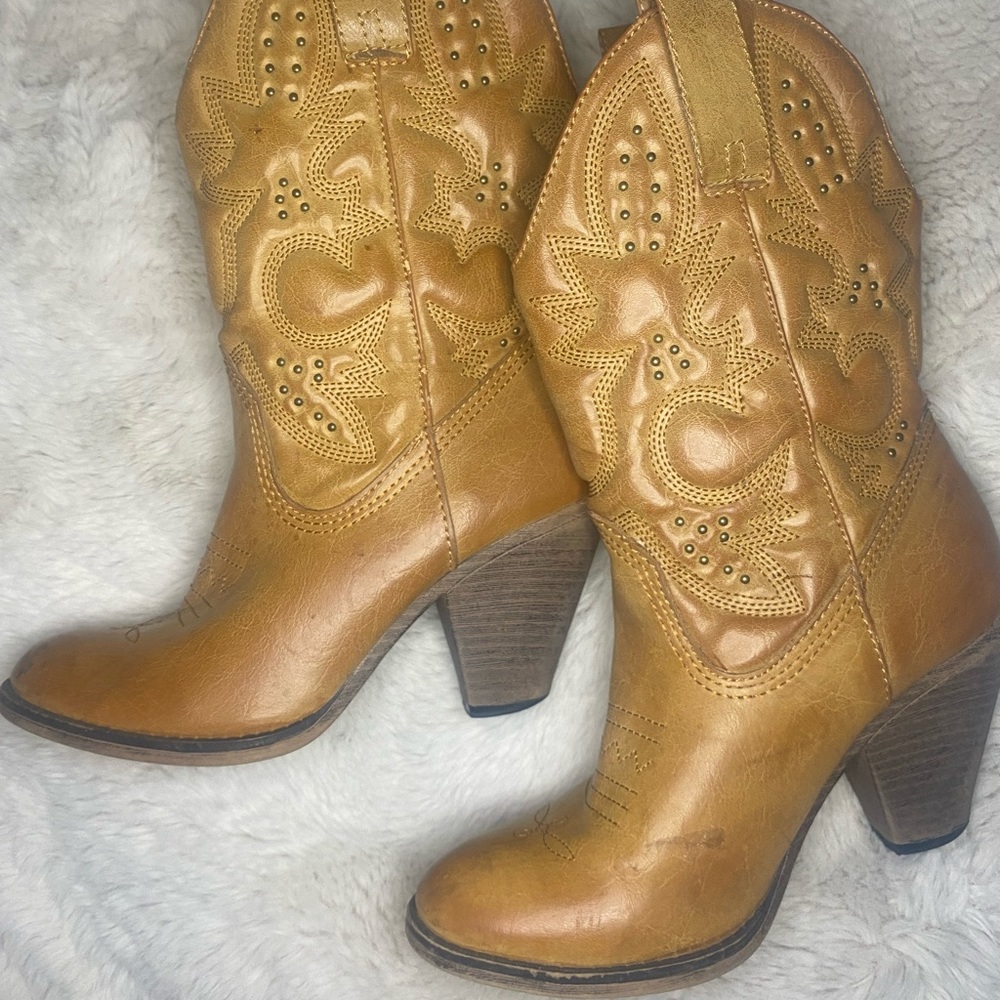 Girl Mia Cowgirl Boots - Size 7